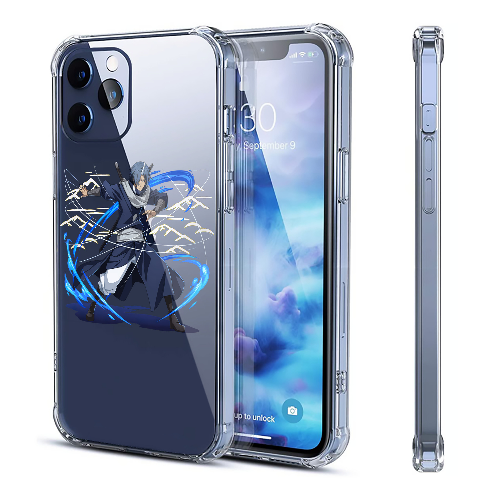 （画像用） 転スラ Regarding Reincarnated to Slime 【iPhone 12シリーズ対応】透明スマホケース（クリアソフトケース）